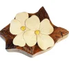 Dogwood Flower - Secret Wooden Puzzle Box