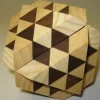 Dual Tetrahedron 6 - Wooden Puzzle Brain Teaser