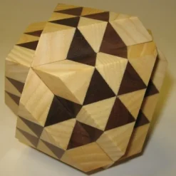 Dual Tetrahedron 6 - Wooden Puzzle Brain Teaser