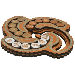Egyptian Coin Trade True Genius Wooden Brainteaser Puzzle