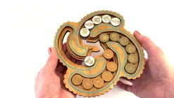 Egyptian Coin Trade True Genius Wooden Brainteaser Puzzle