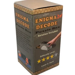 Enigma Decode Puzzle Box - Money Gift Giving Secret Box