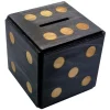 Enigma Dice Cube Secret Puzzle Box Money Trick Box - Black Color