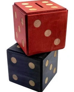 Enigma Dice Cube Secret Puzzle Box Money Trick Box - Black Color