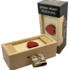 Enigma Heart Secret Puzzle Box - Money Gift Trick Box
