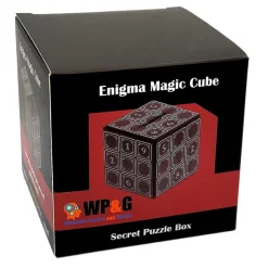 Enigma Magic Cube Secret Puzzle Box - Money Trick Box