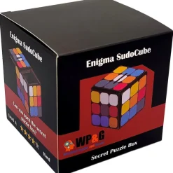 Enigma Sudocube Secret Puzzle Box - Money Trick Box