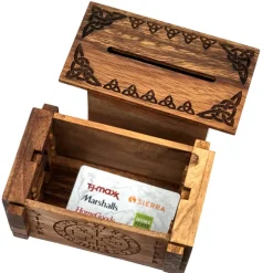 Enigma Viking Puzzle Box - Money Gift Giving IQ Secret Box