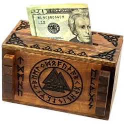 Enigma Viking Puzzle Box - Money Gift Giving IQ Secret Box