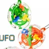 Eureka 3D Mini Amaze UFO - Brainteaser Maze Puzzle