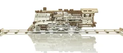 Express Train With Rails - 3D Mechanical, Engineering Self-Assembled Puzzle