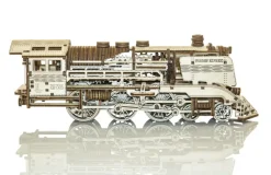 Express Train With Rails - 3D Mechanical, Engineering Self-Assembled Puzzle