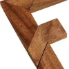 F Letter Puzzle Wooden Brain Teaser