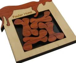 Fauler Hund - Wooden Packing Problem Brain Teaser