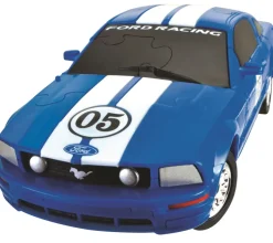 Ford Mustang FR500C- Blue 3D Jigsaw Puzzle Car Kit