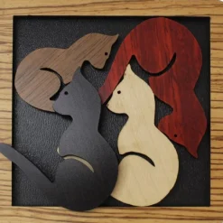 Four Katz (Cats) - Packing Problem Puzzle By Constantin