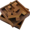 Four Z's Wooden Puzzle Brain Teaser
