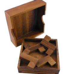 Four Z's Wooden Puzzle Brain Teaser