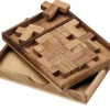 11 F's Puzzle - Wooden Brain Teaser Puzzle