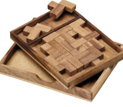 11 F's Puzzle - Wooden Brain Teaser Puzzle