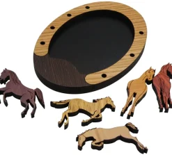 Gallop - Wooden Horses Packing Problem Puzzle