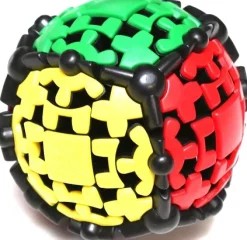 Gear Ball Black - Meffert's Rotation Brain Teaser Puzzle