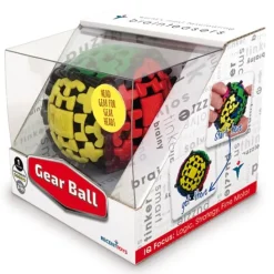 Gear Ball Black - Meffert's Rotation Brain Teaser Puzzle