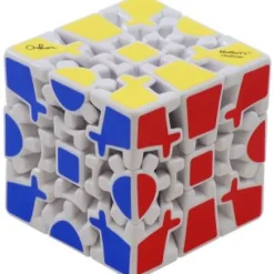 Gear Cube Extreme White - Meffert's Rotation Brain Teaser Puzzle
