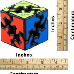 Gear Shift Cube - Meffert's Rotation Brain Teaser Puzzle