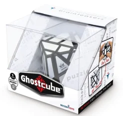 Ghost Cube White Labels - Meffert's Rotation Puzzle