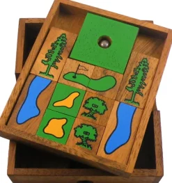 Golf Field - Wooden Puzzle Brain Teaser