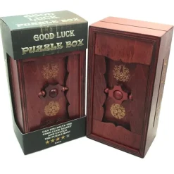 Good Luck Secret Puzzle Box - Money and Gift Cards Trick Box