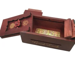 Good Luck Secret Puzzle Box - Money and Gift Cards Trick Box