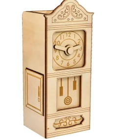 Grandfather Clock Secret ESCAPE Puzzle Box