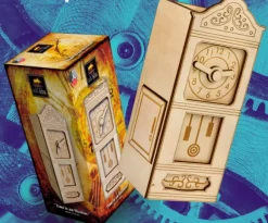 Grandfather Clock Secret ESCAPE Puzzle Box