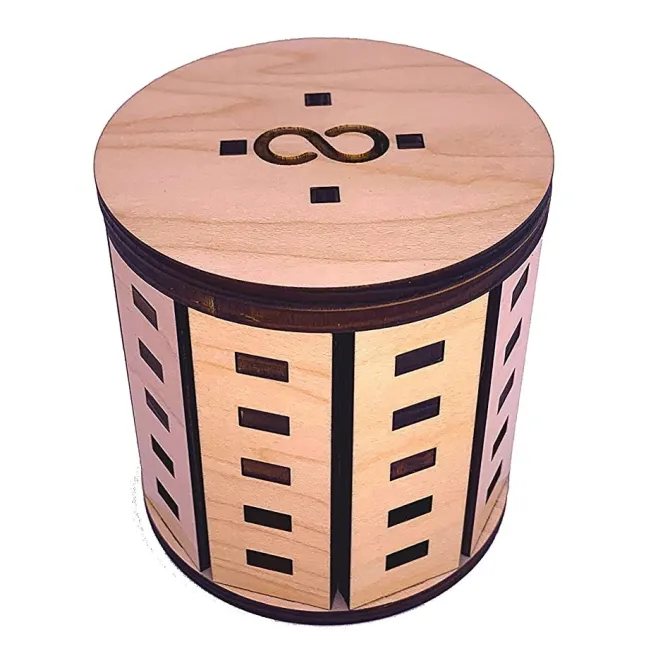 Gravitas Wooden Puzzle Box IQ Logic 3D Puzzle