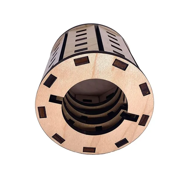 Gravitas Wooden Puzzle Box IQ Logic 3D Puzzle