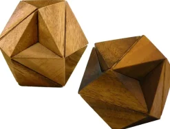 Hexagon Cube - Wooden Puzzle Brain Teaser