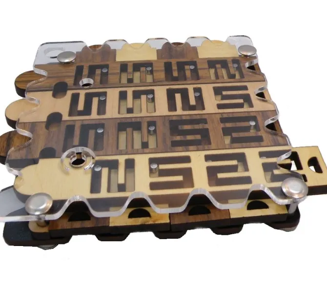 Hidden Corridor N522 - Wooden Maze Brain Teaser Puzzle