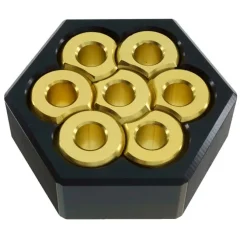 Honeycomb IQ Brain Teaser Metal Puzzle