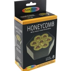 Honeycomb IQ Brain Teaser Metal Puzzle
