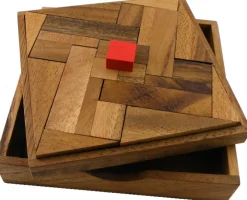 Impossible Square - Wooden Puzzle Brain Teaser