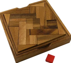 Impossible Square - Wooden Puzzle Brain Teaser