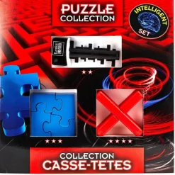 Intelligent Puzzle Collection - 3 Brain Teasers Puzzles Set