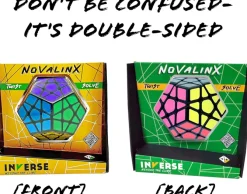Inverse Novalinx - Twist & Solve Rotation Cube Brain Teaser Puzzle