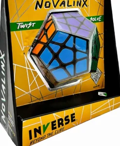 Inverse Novalinx - Twist & Solve Rotation Cube Brain Teaser Puzzle