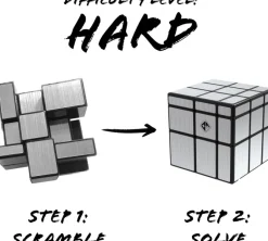 Inverse Reflectron - Twist & Solve Rotation Cube Brain Teaser Puzzle