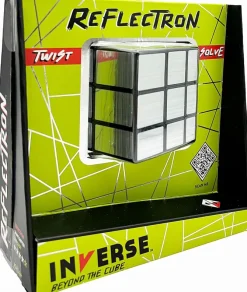 Inverse Reflectron - Twist & Solve Rotation Cube Brain Teaser Puzzle