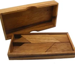 K Letter With Wooden Box - Wooden Puzzle