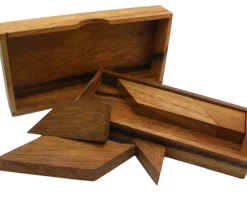 K Letter With Wooden Box - Wooden Puzzle
